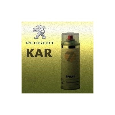 PEUGEOT KAR JAUNE LACERTA metalická barva Sprej 400ml