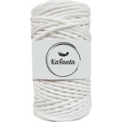 Bavlnená šnúra KaFanta 3 mm - biela