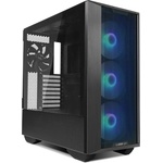 Ion Computers Геймърски компютър ION LANCOOL III RGB с процесор AMD Ryzen 7 7700X3D, видео карта GeForce RTX 5070 12GB GDDR7, RAM памет 32GB(2x16GB) DDR5 6000MHz, SSD 1TB NVMe PCIe Gen4, водно охлаждане 360 (c00535