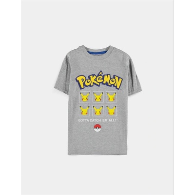 Difuzed Pokémon Pika Boys Short Sleeved T-shirt