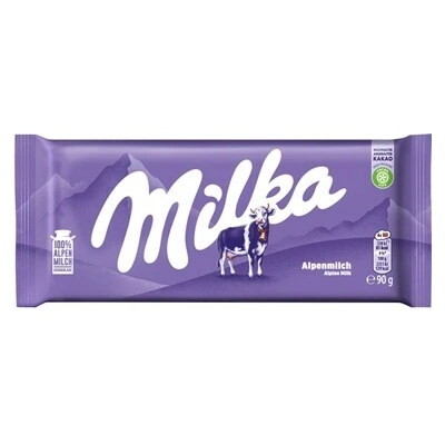 Milka mliečna 25 x 90 g
