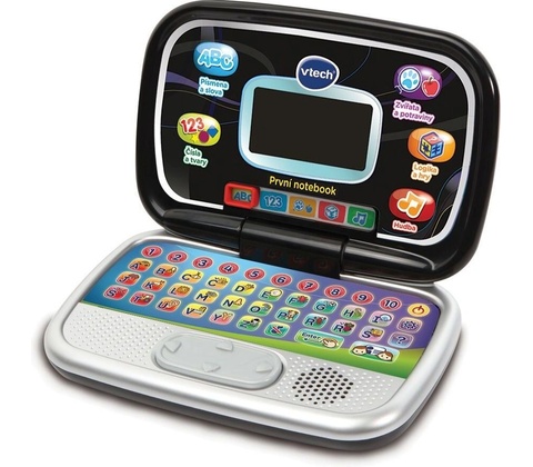 Vtech Prvý notebook čierny CZ