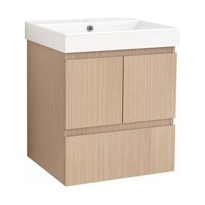 Inter Ceramic Конзолен PVC шкаф DAVIDE-50 9046-50 + 5953W-51CM, Inter Ceramic, 51х61.5х46см (9046-50+УМИВ. 5953W-51CM)