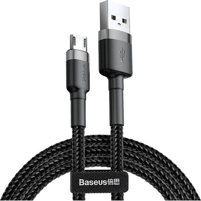 Baseus CAMKLF-BG1 Cafule, Durable Nylon Braided Wire USB /micro USB QC3.0, 2.4A, 1m