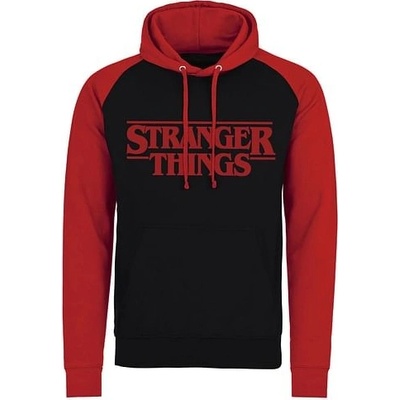 A.B. Mikina Stranger Things Logo červená