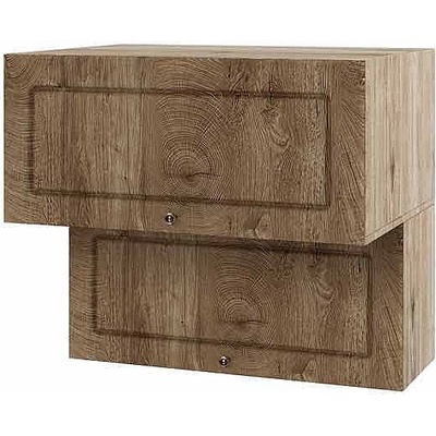 ИРИМ Горен кухненски шкаф Сити АРФ-Дъб натурал-06-107 80 см