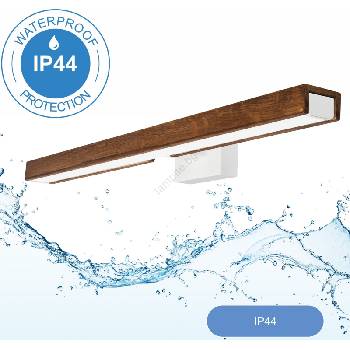 Brilagi Brilagi-LED Лампа за огледало в баня WOODY MIRROR LED/12W/230V IP44 дъб/бял (BG0885)