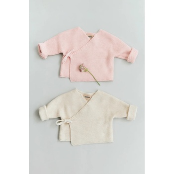 Wheat Бебешка памучна жилетка Wheat (6585.560.GOTS)