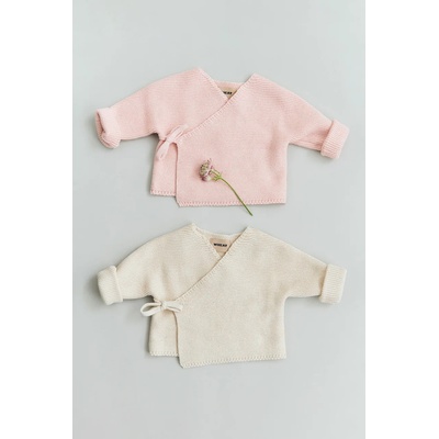 Wheat Бебешка памучна жилетка Wheat (6585.560.GOTS)