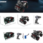 Crazon Полицейски офроуд джип с ефектни звуци и rc управление 1: 14 (cr333-lg23146) - presi