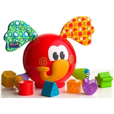 Playgro Sloník zjednocovanie farieb a tvarov