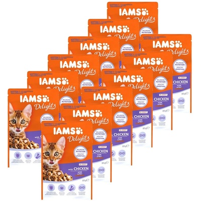Iams Котенца пиле 12 x 85 г