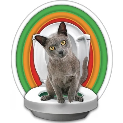 Litter Kwitter Cat Toalet Training System - система за обучение на котки за ползване на човешка тоалетна LK1