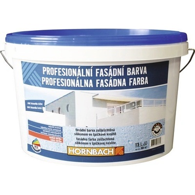 Hornbach Silikónová fasádna farba biela 15 l