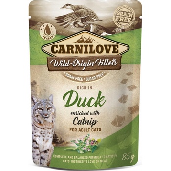 Carnilove Cat Rich in Duck Enriched with Catnip 85 g