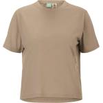 Scott Дамска тениска Scott Women's Tee Endurance Dri S/S Running shirt - Toast Beige / Cotton White - размер L (916-6368-0214)