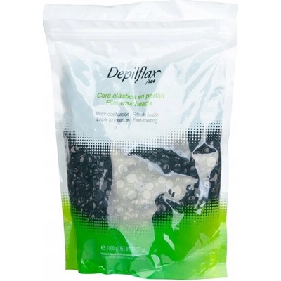 Depilflax 100 VOSK FILM WAX PEREŁKI ČERNÉ 1000 g