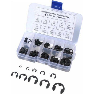 Pojistné kroužky (segrovky) sada 160ks mst_MS-194988 – Sleviste.cz