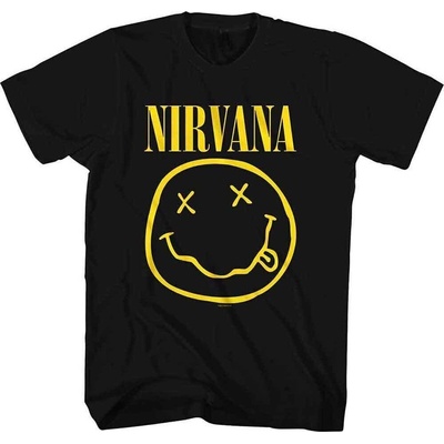 Nirvana Yellow Happy Face Black XL Риза (NIRVTS04MB04)