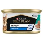 PRO PLAN Senior Longevis котешка храна с риба тон 85г