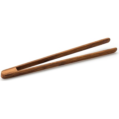 Obracecí Pinzeta Olivové dřevo 40 cm - Continenta
