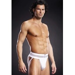 Blue Line Мъжки слипове Blue Line Jock Strap бели