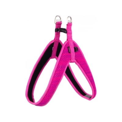 Rogz FAST FIT XS - Модерен нагръдник с подплата за кучета, 12мм/36 см. - розов