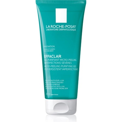 La Roche-Posay Effaclar почистващ пилинг гел за мазна и проблемна кожа 200ml