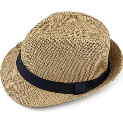 Letní klobouk / slamák unisex režná