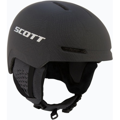 SCOTT Скиорска каска SCOTT Track granite black/holo grey