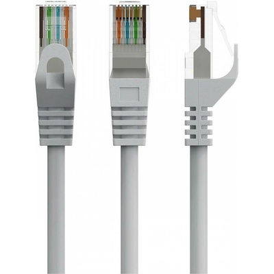Gembird PP6U-3M Patch, RJ45, cat. 6, UTP, 3m, šedý