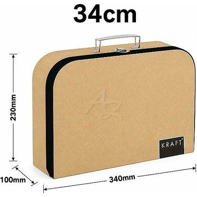 Karton P + P KRAFT nature 34 cm – Zboží Dáma