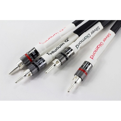 Tellurium Q SILVER DIAMOND SPEAKER CABLE 1,5m