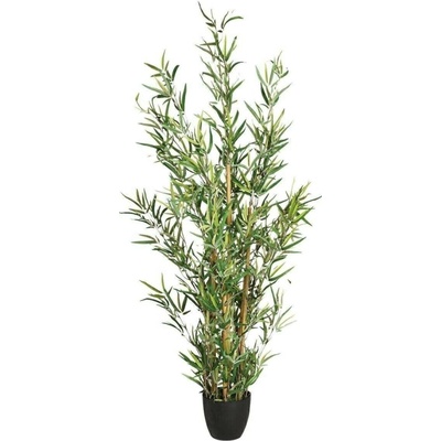 Umělý bambus v květináči Atmosphera 120 cm moderní umělá rostlina do obýváku