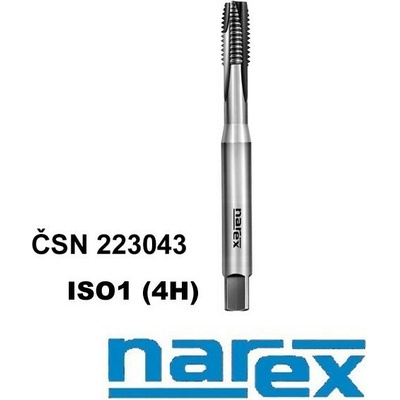Závitník strojní M6 HSSE ISO1 B s lamačem , Narex N-3043-M06-HSSE-ISO1