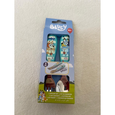 Stor Dětská sada příborů Bluey 2 ks