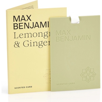 Max Benjamin Ароматна картичка Max Benjamin Lemongrass and Ginger (RB-SC01)
