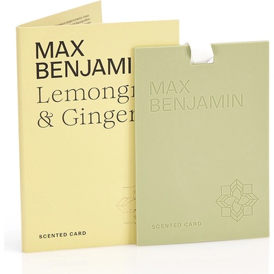 Max Benjamin Ароматна картичка Max Benjamin Lemongrass and Ginger (RB-SC01)