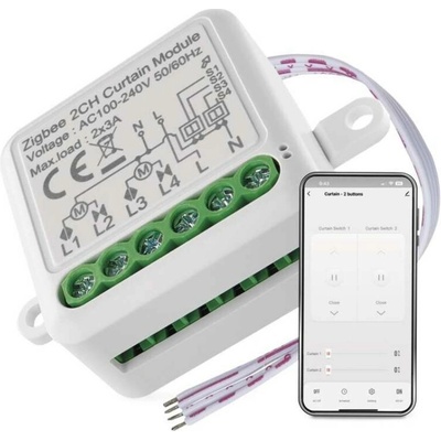 EMOS GoSmart modul motorický IP-2122CZ, ZigBee, 2-kanálový