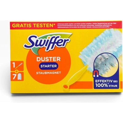 Swiffer Duster Kit startovací sada prachovky s rukojetí + 7 náhradních prachovek