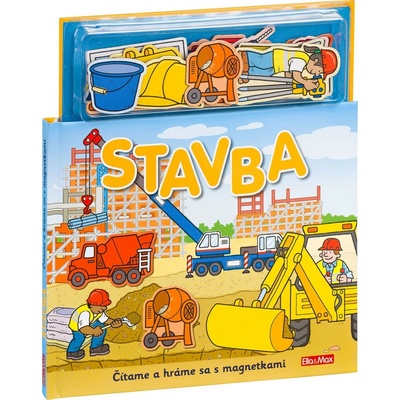 Stavba - Knižka s magnetkami