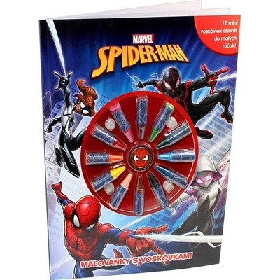 Spider-Man Maľovanky s voskovkami kolektiv