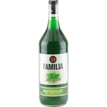 Familia Pepermintový likér 23% 1 l (čistá fľaša)