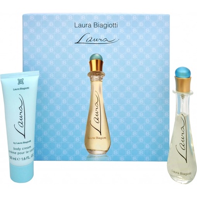 Laura Biagiotti Laura EDT 25 ml + telový krém 50 ml darčeková sada