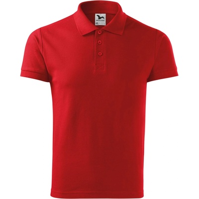 MALFINI Malfini cotton 212 / Мъжка поло тениска - червена М (2120714)