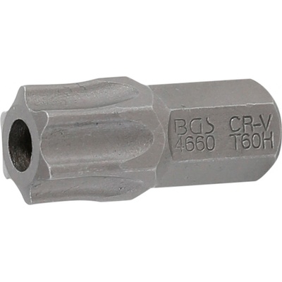 Bit BGS Socket 10 mm 3/8" drive T Star tamperproof for Torx T60