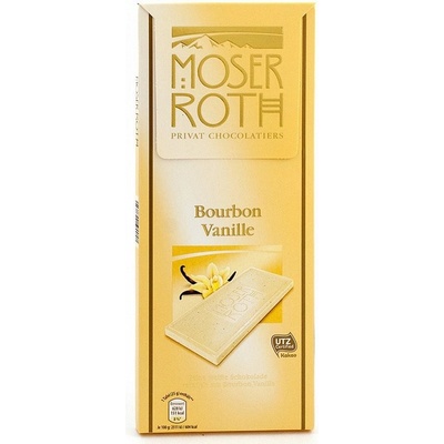 Moser Roth Bílá s vanilkovou příchutí , 125 g