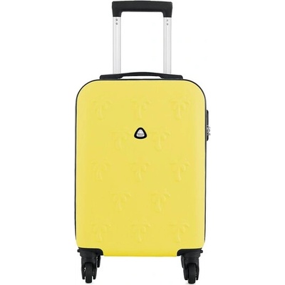 Semi Line Самолетен куфар за ръчен багаж Semi Line T5629-2 Жълт (T5629-2)