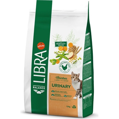 Libra Cat Urinary s kuřecím 2 x 1,5 kg