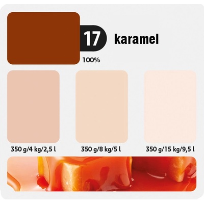 KITTFORT COLORLINE 0,35 kg Karamel